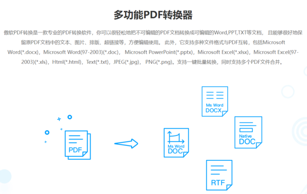 PDF转换软件哪个好_3款转换PDF的软件推荐