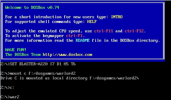 DOSBox怎么使用