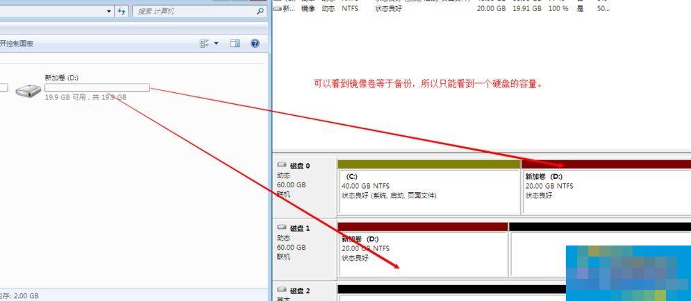 Windows动态磁盘跨区卷带区卷镜像卷有什么区别