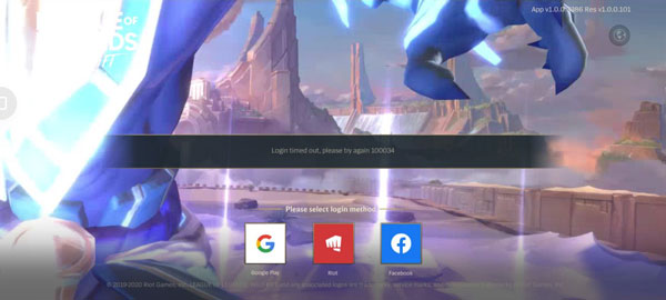 英雄联盟手游Login