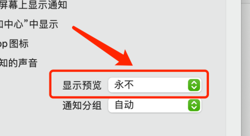 微信mac如何不显示消息预览