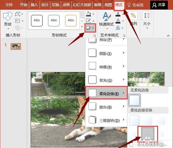 ppt制作天窗效果的详细操作截图