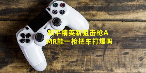 和平精英新狙击枪AMR能一枪把车打爆吗