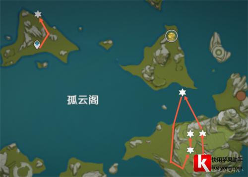 原神石珀快速采集路线