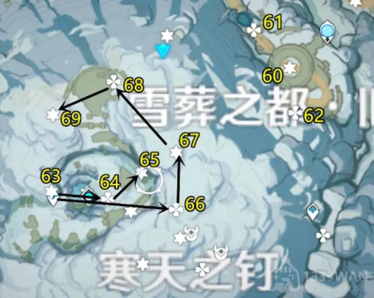 原神绯红玉髓收集路线一览-原神绯红玉髓85个具体位置分享