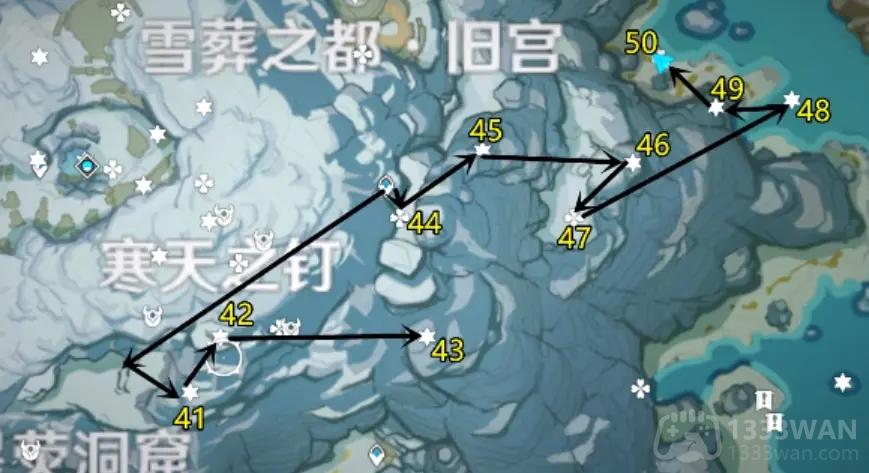 原神绯红玉髓收集路线一览-原神绯红玉髓85个具体位置分享